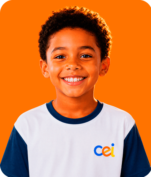 Aluno do Ensino Fundamental Anos Iniciais do Colégio CEI
